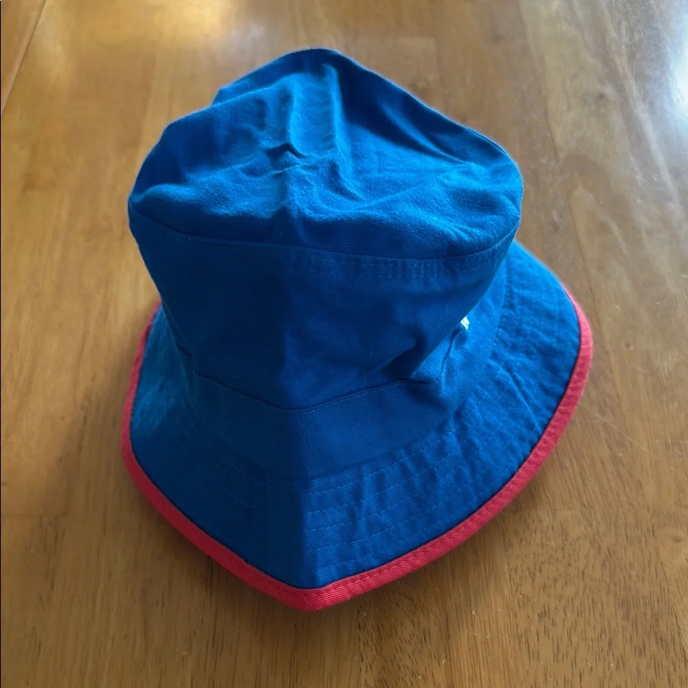 NWT Vintage Blue’s Clues Kids' Blue and Red Bucket Hat Size 3-6 See Measurements